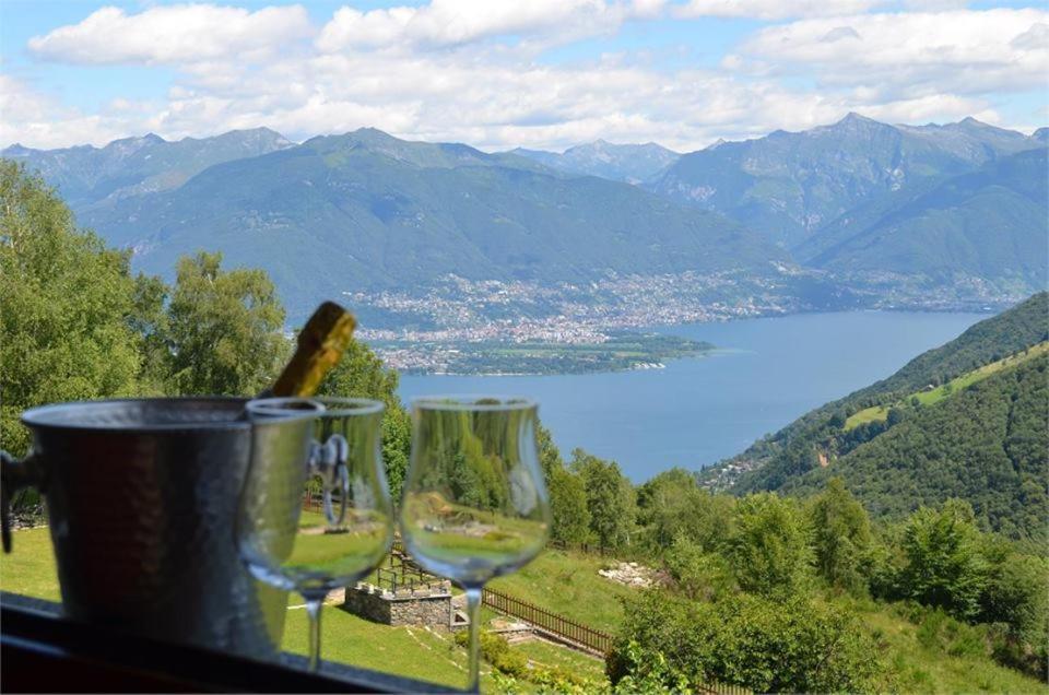 Albergo Diana Tronzano Lago Maggiore Exteriör bild